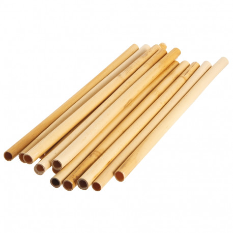 Bambusové slamky 250 mm, bal. 150 ks